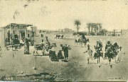 10. Sc&egrave;ne du Caire. Animation, &acirc;nes mont&eacute;s