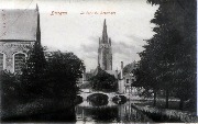 Bruges. Le Pont du Béguinage
