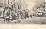 Spa. Rue Royale et Place Pierre le-Grand à Spa