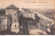 Namur. Le Château des Comtes et la Meuse