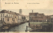 Malines. La Dyle à la Porte Winket