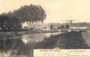 Malines. Le pont levis à Muysen