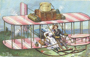 Amoureux sur biplan