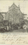 Bruxelles. Le Marché aux vieux objets (rue Blaes)