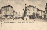 Souvenir de Bruxelles. L'ancienne barrière de St. Gilles-Forest