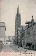 Heist. L'Eglise et la Brasserie St-Georges