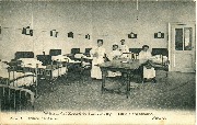 Anvers.Intérieur de l Hôpital de Stuyvenberg-Dortoir des Enfants