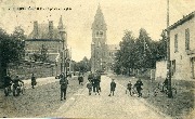 Bourg-Léopold. La poste et l église