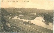 Environs de Namur Dave L'île vue des rochers