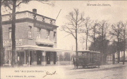 Merksem. Café ''Aux Quatre Saisons''