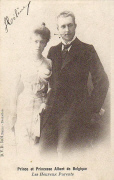 Prince et Princesse Albert de Belgique.(Les Heureux Parents).