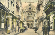 Anvers. Entrée de la Bourse — rue des Douze Mois. (oeuvre de P..P.Rubens)