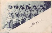 6 filles en tenue type folie berg&egrave;re (sans titre)