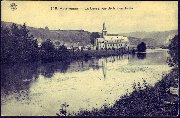 Anseremme.  La Lesse, vue de la rive droite