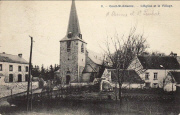Court-Saint-Etienne. L'Eglise et le Village