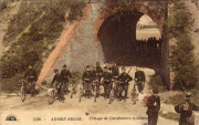 Armée belge. Groupe de carabiniers cyclistes