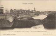 Anvers en 1866, Remparts entre l'Entrepôt et la porte Slijk. Actuellement Bassin aux bois