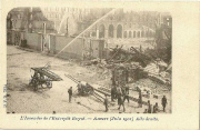 Incendie de l'Entrepot Royal. - Anvers (juin 1901) Aile droite.