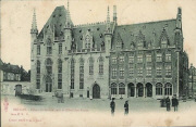 Bruges. Palais du Gouverneur et Hotel des Postes