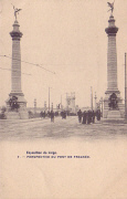 Liège-Exposition de Liège-Perspective du Pont de Fragnée