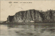Les rochers de Néviau-Vue prise de Wépion