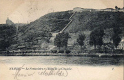 Namur. Le Funiculaire et l'H�tel de la Citadelle