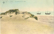 La Panne. Les Dunes et la mer