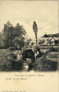 Bords de la Meuse. L�embouchure du Burnot � Rivi�re