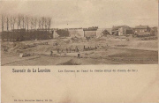 Souvenir de La Louvière. Les travaux au canal du centre (Pont du chemin de fer)