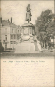 Liège. Statue de Grétry. Place du théâtre