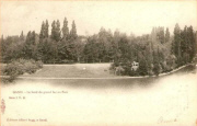 Gand. Le bord du grand lac au Parc