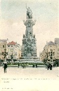 Anvers. Statue Marnix erigee en 1883 par Winders.Affranchissement Escaut.