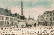 Tournai. Monument des Français place de Lille (variante horizontale)