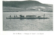 Sur la Meuse - Passage Al Bauch - Le Départ