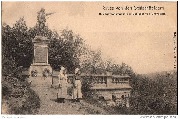 Gruss von den Schlachtfeldern  B. Jägerdenkmal in der Schlucht von Gravelotte