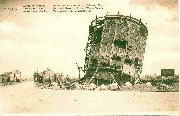 Ypres.Après la guerre Route de Furnes et le château d'eau