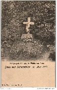 Gruss von Schlachtfelde 18. Aug. 1870 Kriegergrab N° 494 im Walde von Vaux
