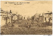 Exposition de Charleroi 1911. Allée des Pavillons