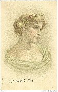 Portrait de femme rêveuse