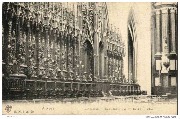 Anvers - La Cathédrale - Les Stalles par Fr. Durlet (1840)