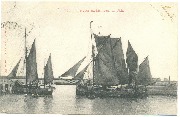 Ostende Barques partant pour la pêche