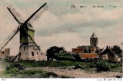 Knocke. Le Moulin et l'Eglise