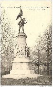 Hasselt. Place Léopold. Monument de la Guerre des Paysans