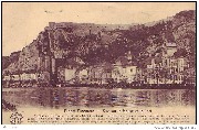 Dinant. Panorama - Vue sur la Meuse et le Fort