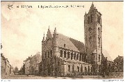 Tournai. LEglise Saint-Nicolas (du XIIe siècle).