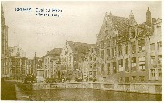 Bruges. Quai du Miroir Mirro's quay