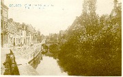 Bruges. Quai des Ménétriers Fiddlers'quay