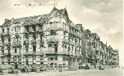 Duinbergen Hôtel Pauwels et la digue