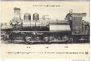 Machine N° 2177 à simple expansion ..3 essieux accouplés pour trains de marchandises  (Type 25 modèle 1, littéra F, construit en 1887)