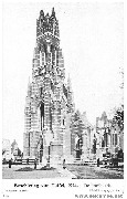 Beschieting van Duffel  1914-De Hoofdkerk